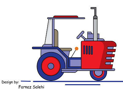 Tractor farmer red red tractor rice terakrtor tractor برنج تراختور تراکتور تراکتور قرمز قرمز کشاورزی