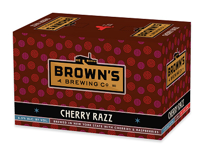 Brown's Cherry Razz 6-pack box