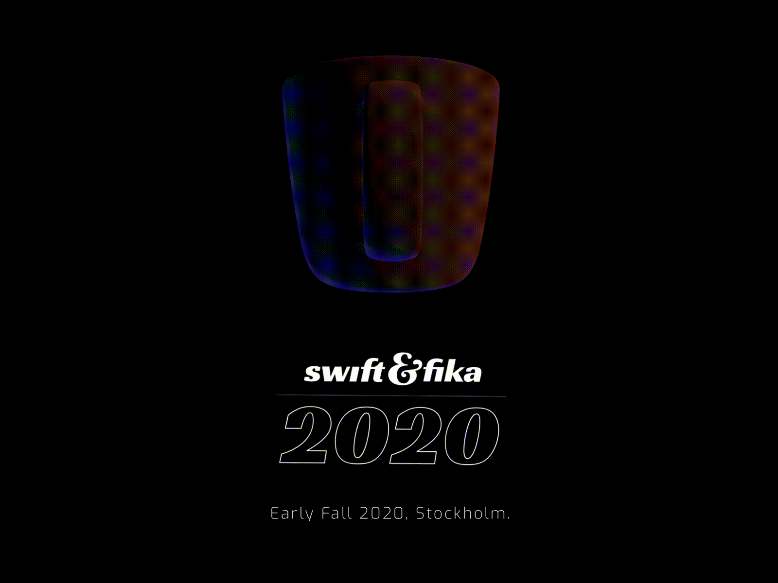 Swift & Fika 2020 Teaser Site 3d lighting
