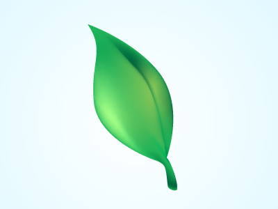 1 Mesh Leaf icon illustrator leaf mesh vector