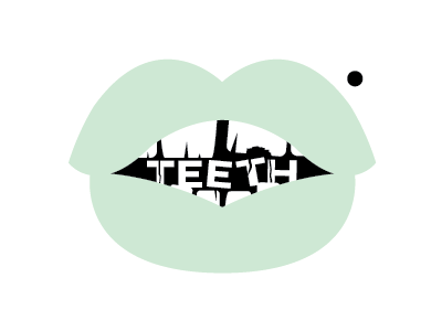 teeth - goblin green variant bmedd logo teethmag