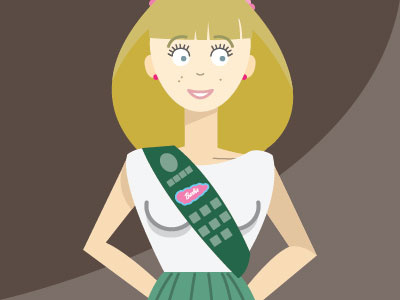 girl scout barbie