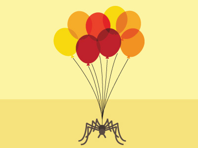 balloon spider arachnid balloons birthday bmedd illustration inkling internet