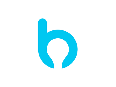 Blue Bulb Logo blue bulb logo