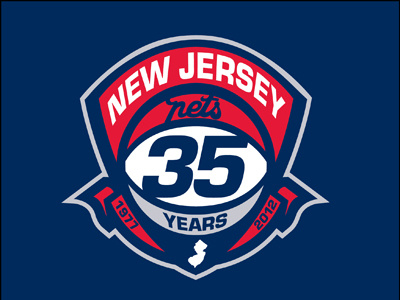 New Jersey Nets Farewell Jersey Patch