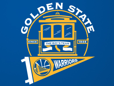 adidas originals Golden State Warriors Apparel Graphic by Josh Lee