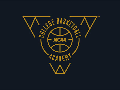 NCAA College Basketball Academy Logo
