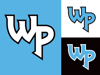 Warner Pacific Knights Athletic Identity Part I - Monogram athletic branding branding branding design font design identity identity design knights logo logo design medieval monogram oregon portland sports branding sports logo warner pacific