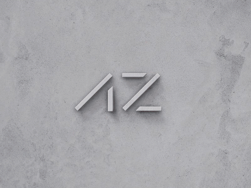 Arquitetura Zago Logo architecture branding concrete design graphic graphicdesign grid logo logo design minimal minimalist minimalist logo typography visual visual identity