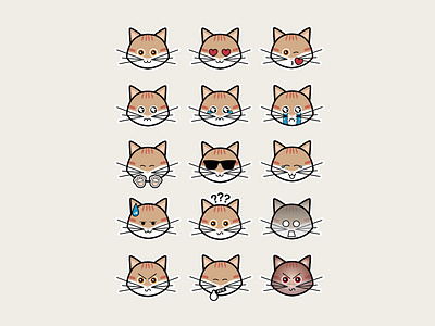 Cat emoticons