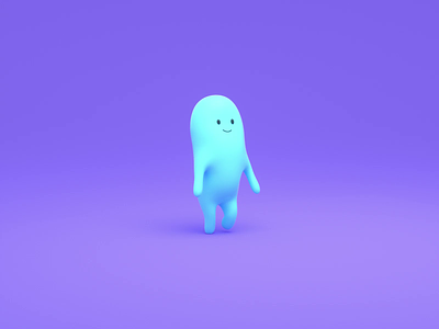Character Intro 3d animation c4d character cloners design plants