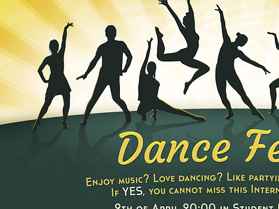 Dance Fever dance poster