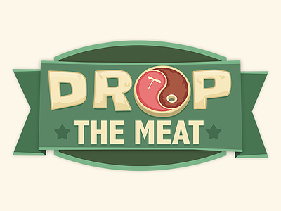 Drop The Meat arcade game gamejam logo meat