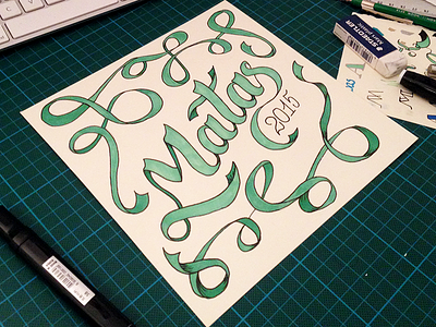 Hand Lettering Matas hand lettering lettering typography