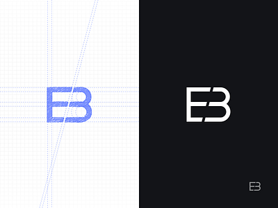 Personal Logo 2.0 brand branding design eb logo mark minimal minimalistic personal redesign simple