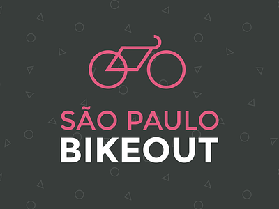 São Paulo BIKEOUT bike brazil geometric logo pattern são paulo