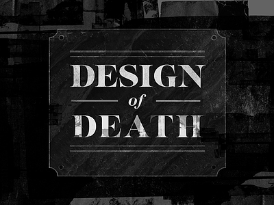 Design of Death Documentary burial cemetery dead death documentary film georgia savannah tradition