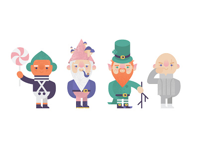 Little Folks by Lane Kinkade on Dribbble