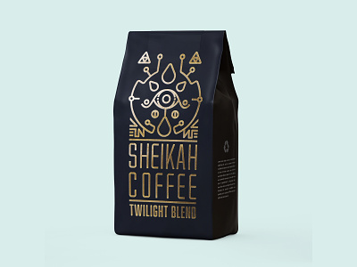 Weekly Warmup - Sheikah Coffee botw coffee design link packaging sheikah