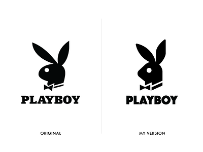 Playboy Logo Redesign by Lane Kinkade on Dribbble