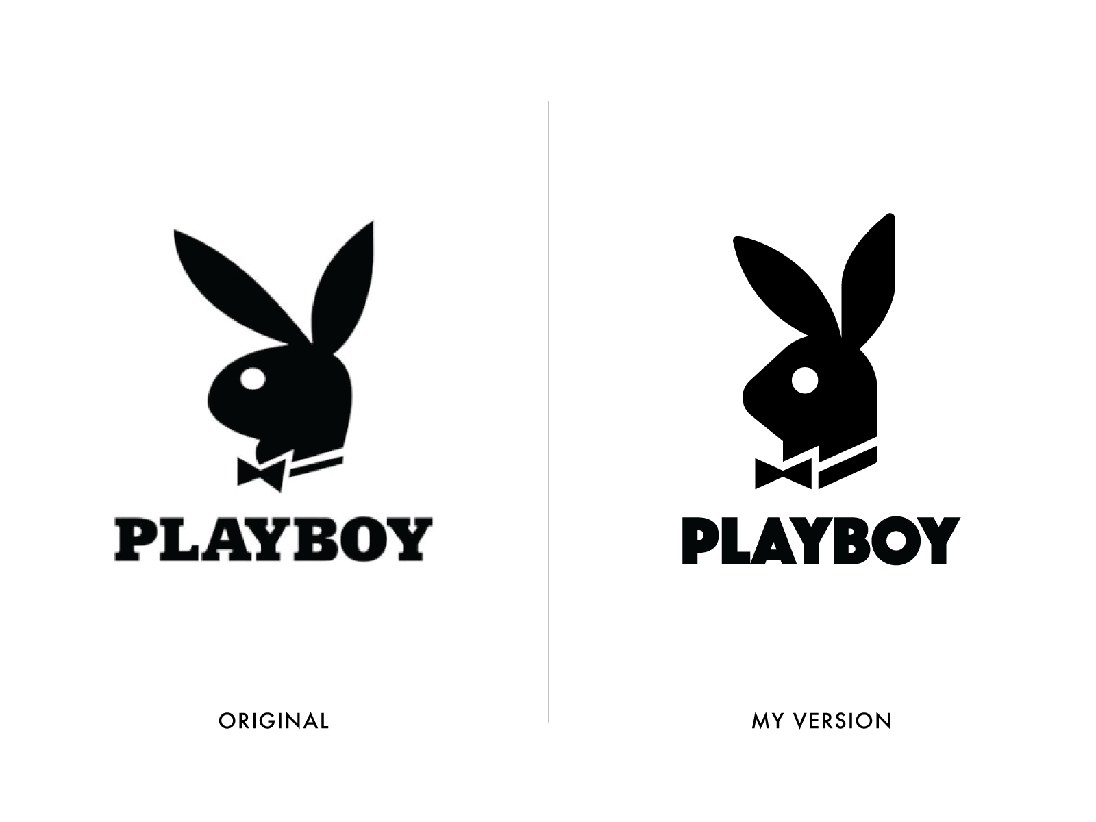 Playboy Logo Redesign by Lane Kinkade on Dribbble