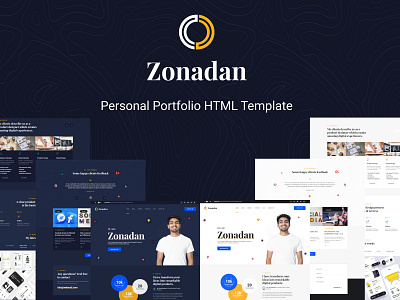 Zonadon - Personal Portfolio Template