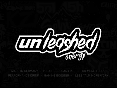 unleashed energy Logo branding energy esports esportsdesign esportslogo graphic design illustration logo logodesign mascot unleashed enegry vector