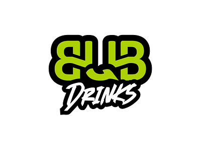 BUB Drinks Logo branding bub drinks clean design drinks illustration logo logodesign simple ui