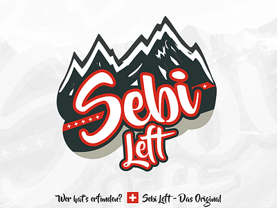 Sebi Left Logo logo logodesign sebi left sebili the original swiss man