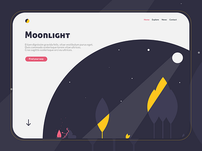 Daily UI 100 day challenge #003 daily ui dailyui landing page landing page design vector art web design