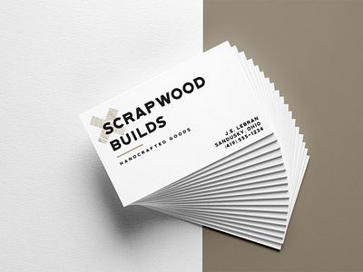 Scrapwood Builds Business Cards