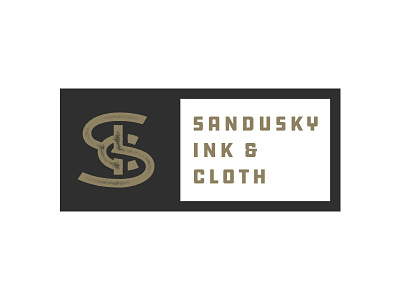 SIC Brah clothing label monogram rustic