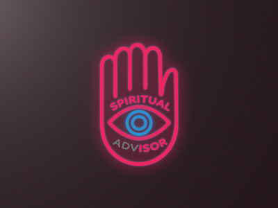 Spiritual Isor 11 duffer eggos eye hand neon stranger things upside down