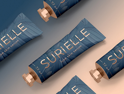 Surielle beauty beauty packaging branding business cards logo luxury luxury branding skincare