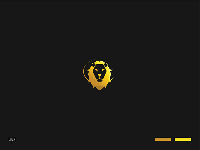 Lion branding illustration lion logo