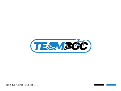 TEAM BGC V 1.0 athlete branding club logo running triathlete triathlon