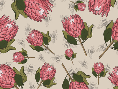 Protea pattern