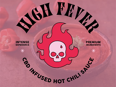 High Fever Hot Sauce Logo #4