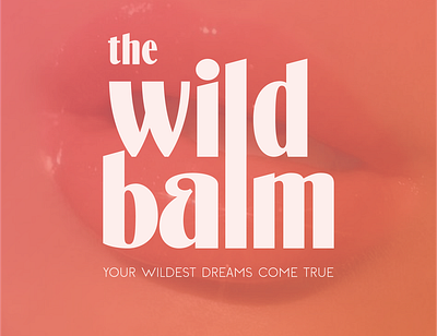 The Wild Balm - lip Balm #4 art artwork brand identity branding design digital art digital illustration graphic design illustration lip balm logo logo design logos makeup photography tagline ui vector