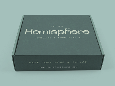 Hemisphere - homeware and furniture store branding logo #2