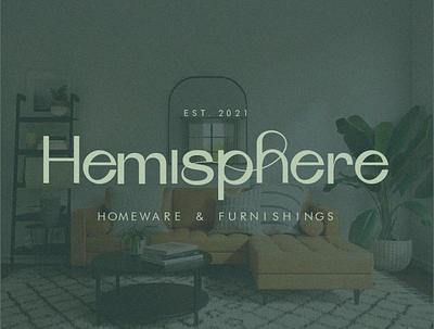 Hemisphere - homeware and furniture store branding logo #4 3d art artwork branding brands design digital art digital illustration furniture store graphic design icons illustration logo logos shop ui vector