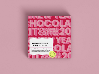 Max Brenner Style Chocolate Box Design Pink and Red