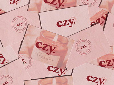 Czy - Candle Store Branding Logo Brand Cozy Warm #1