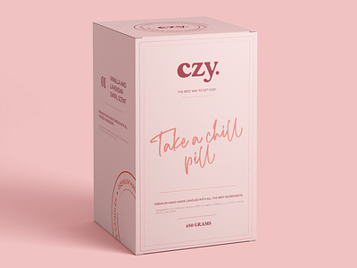 Czy - Candle Store Branding Logo Brand Cozy Warm #2 3d art artwork box box design brand branding candles design digital art digital illustration graphic design illustration logo logos mockups packaging photoshop ui vector