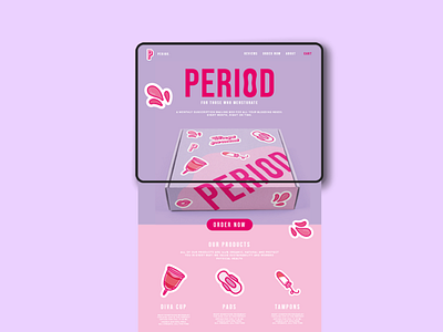 Period. Period products subscription mailing box period icons #4 art artwork branding design digital art digital illustration illustration logo ui vector