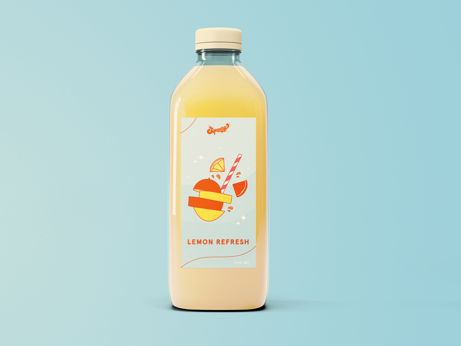 Squeezy Juice Bottle Design Orange Illustration Fruit Drink #3 by ...