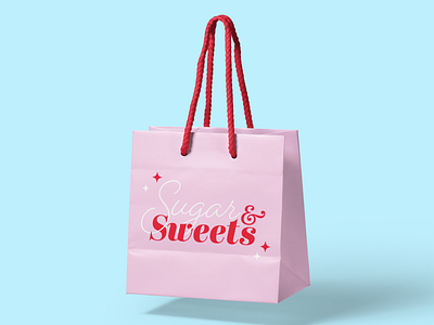 Sugar & Sweets Bakery Cake Shop branding Logo Cookies #4