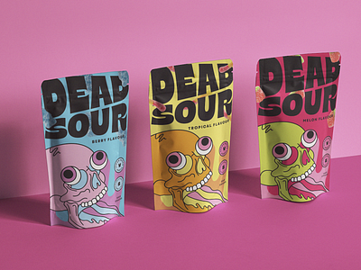 Dead Sour Candy Branding Bold Packaging Skull Candy Icon #4 3d art artwork branding bright brand candy candy icons design digital art digital illustration free mockup graphic design illustration logo packaging skull icon skull illustartion sour candy ui vector