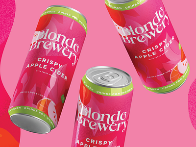 Blonde Brewery Drinks Logo Can Design Packaging Branding #2