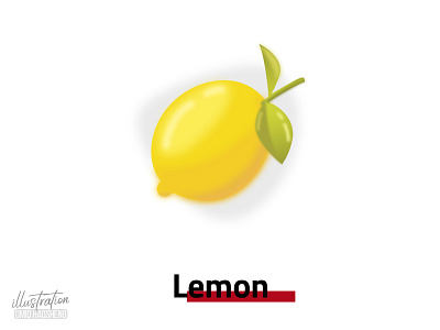 lemon illustration art design dribbble flat fruit illustration illustrator lemon lemonade minimal ui vector yellow